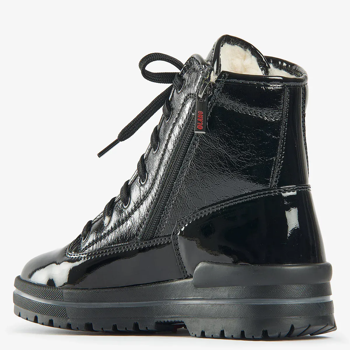 Olang Women's Spoke Winter Boots- Black Patent - Image 2