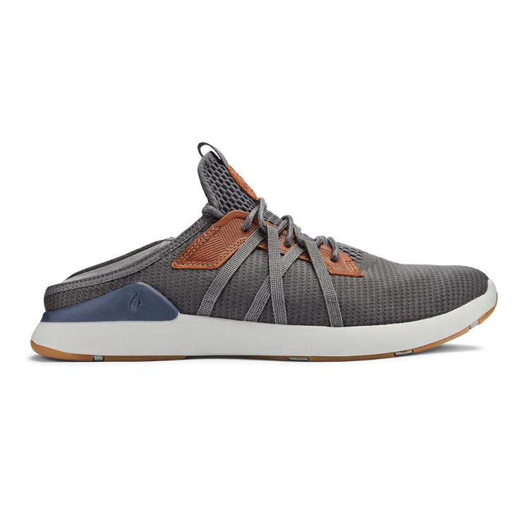 OluKai Men's Mio Li Sneakers- Pavement/ Vintage Blue - Image 2