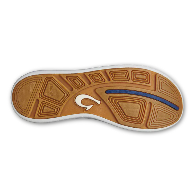 OluKai Men's Moku Pae Slip Ons- Pavement/Vintage Blue - Image 11