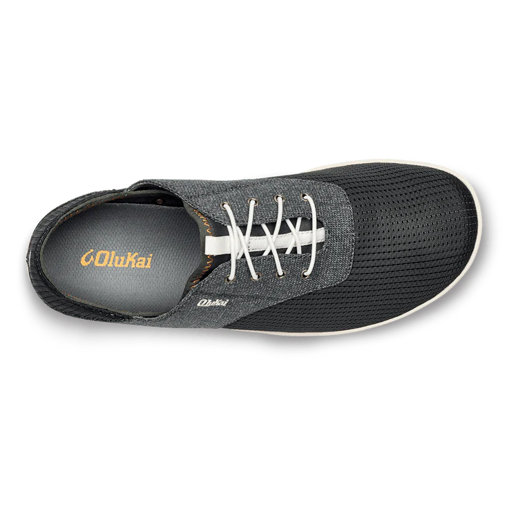 OluKai Men's Nohea Moku Shoes- Dark Shadow - Image 5