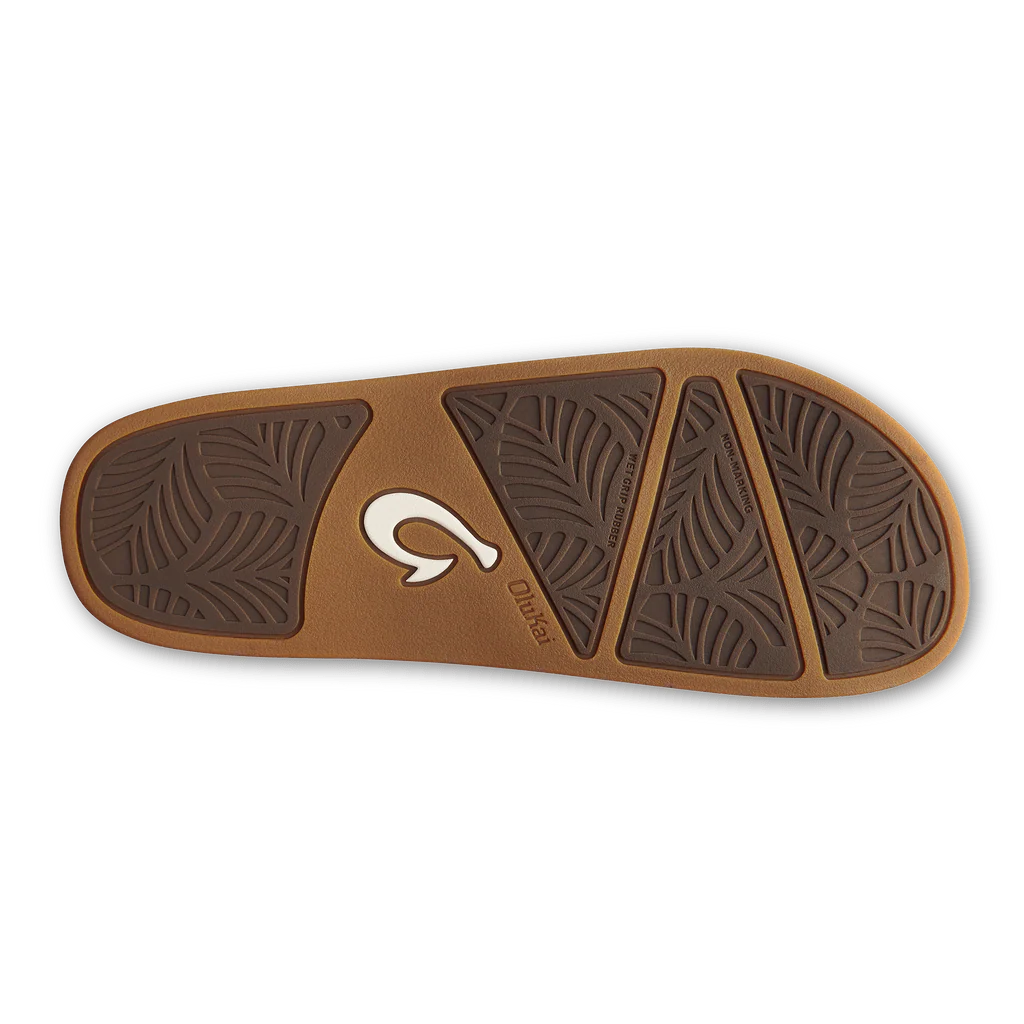 Olukai Women's Kamola Leather Slides- Tan - Image 4