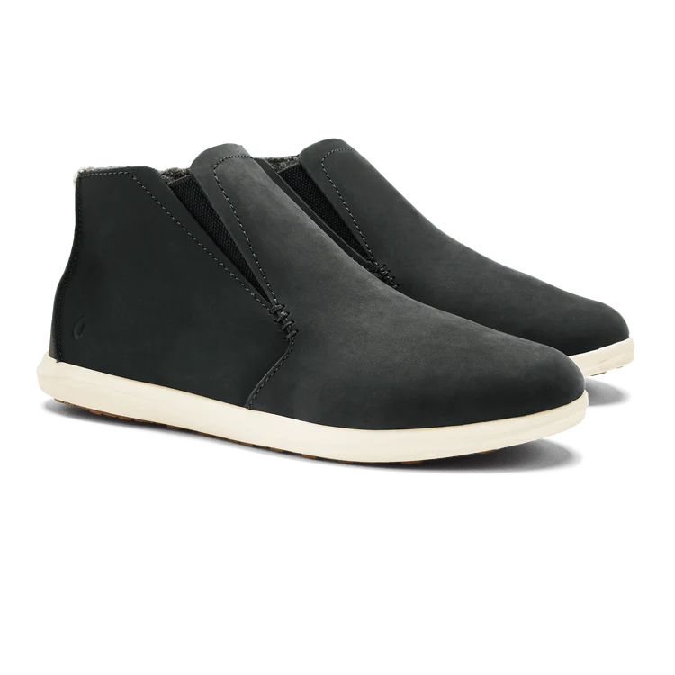 OluKai Women's Hawai'iloa Manu Hope Boots- Lava Rock/Off White - Image 2