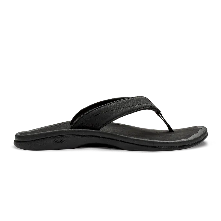OluKai Women's Ohana Sandals- Black