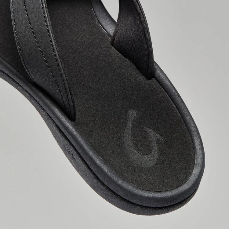 OluKai Women's Ohana Sandals- Black - Image 6