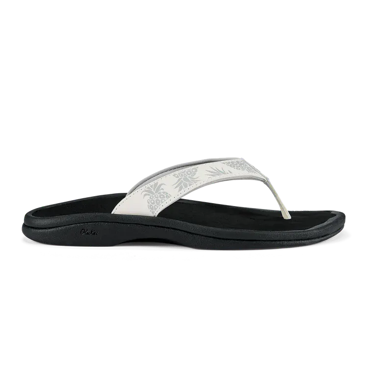 OluKai Women's Ohana Sandals- Bright White/Hua