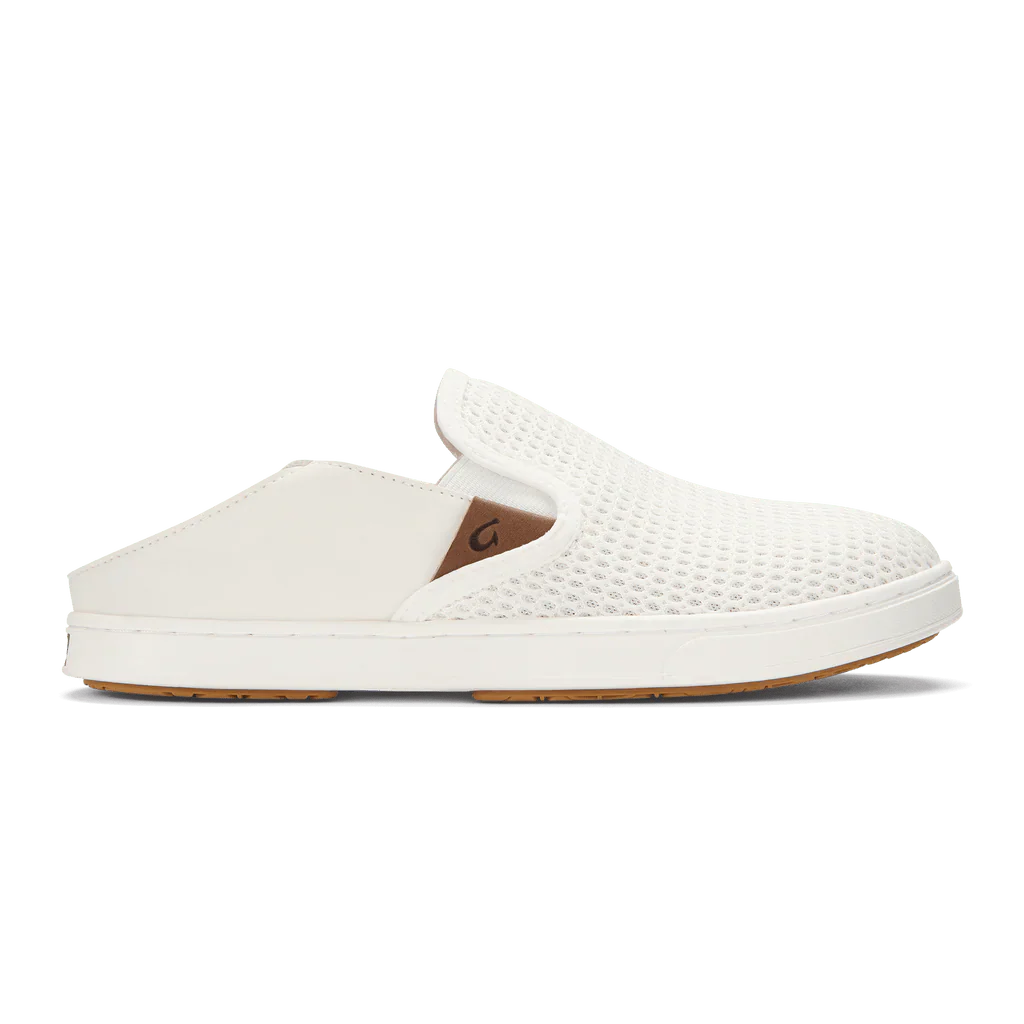 OluKai Women's Pehuea Slip Ons- Bright White - Image 2