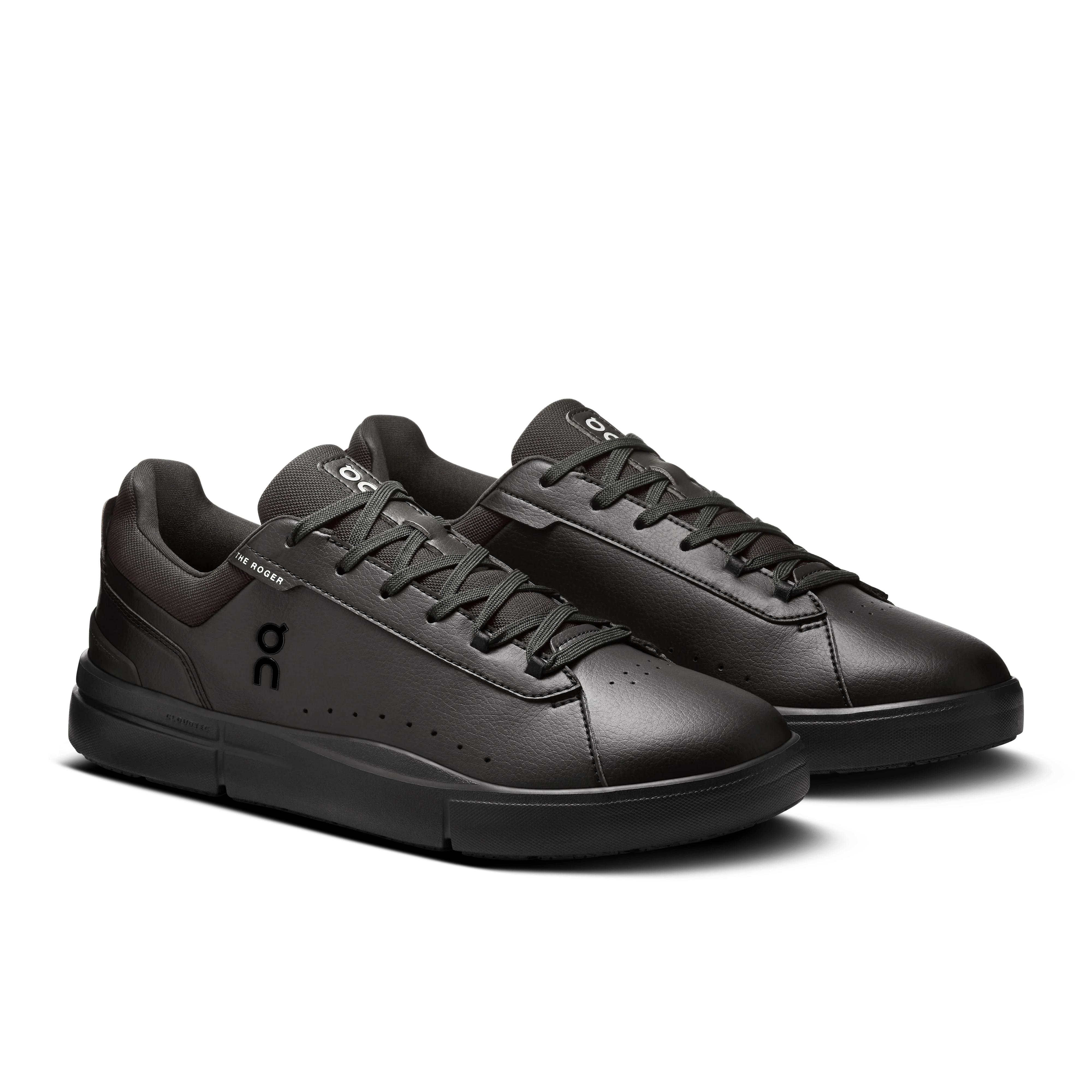 On Cloud Men’s The ROGER Advantage Tennis Shoes- Black/ Black - Image 3