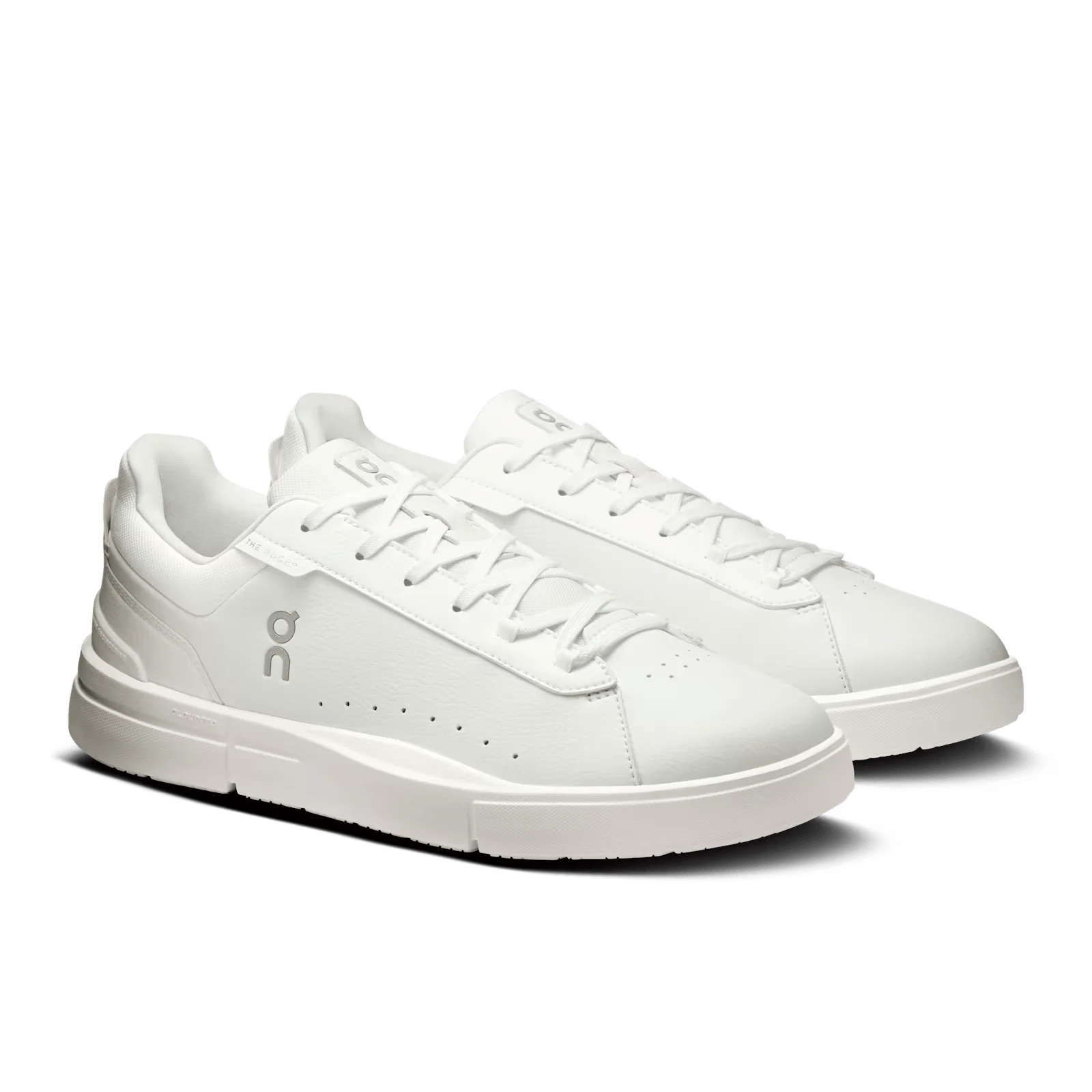 On Cloud Men’s The ROGER Advantage Tennis Shoes- White/ White - Image 4