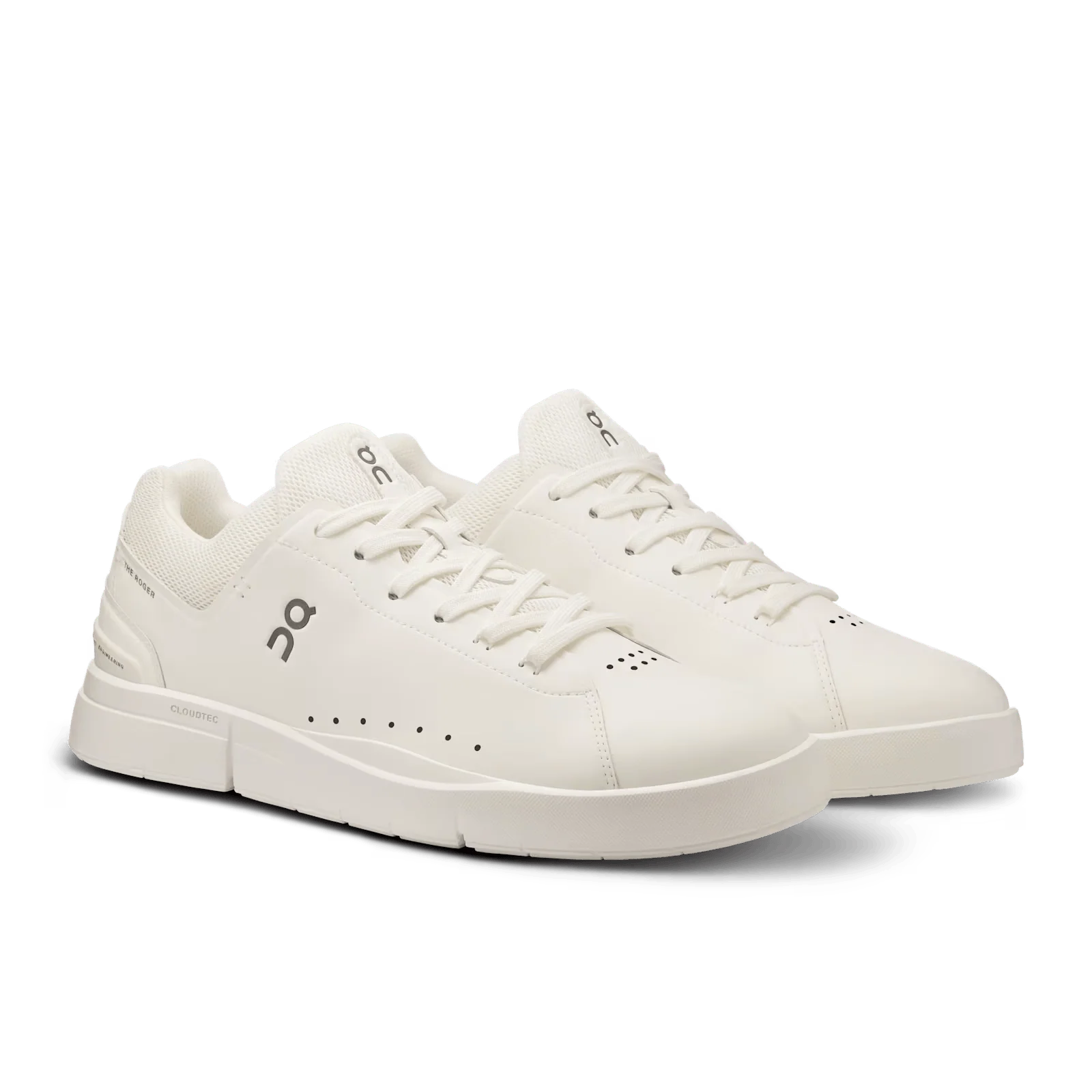 On Cloud Men’s The ROGER Advantage Tennis Shoes- All White OG - Image 6