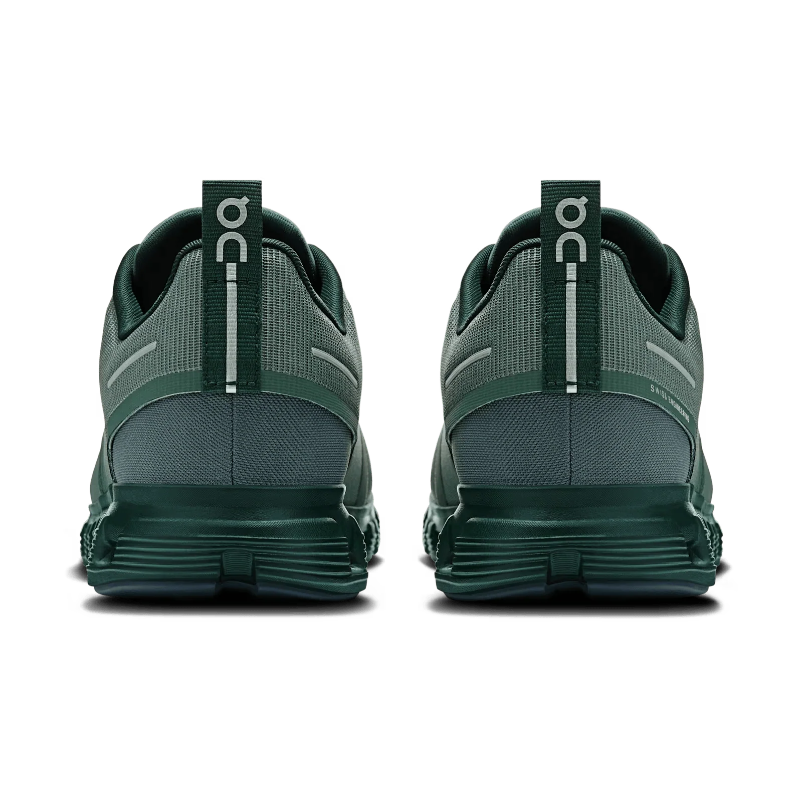 On Cloud Men's Cloud 6 Waterproof Running Shoes- Olive/ Evergreen - Image 5