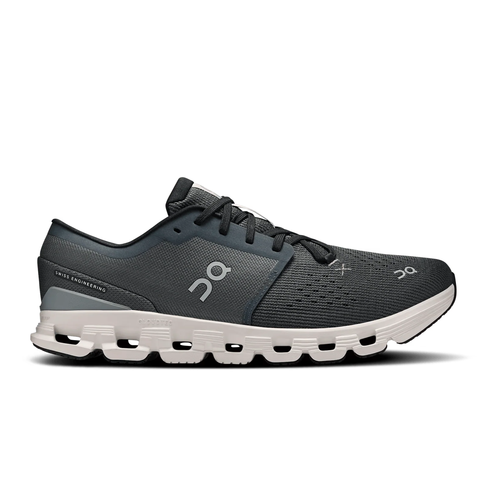 On Cloud Men's Cloud X4 Running Shoes- Shadow/ Apollo