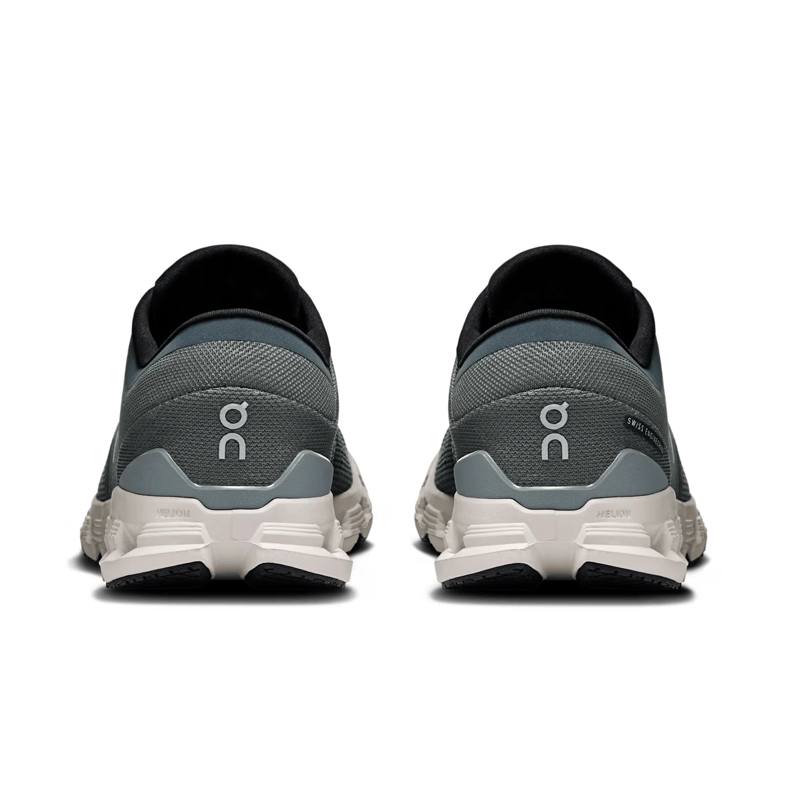On Cloud Men's Cloud X4 Running Shoes- Shadow/ Apollo - Image 5