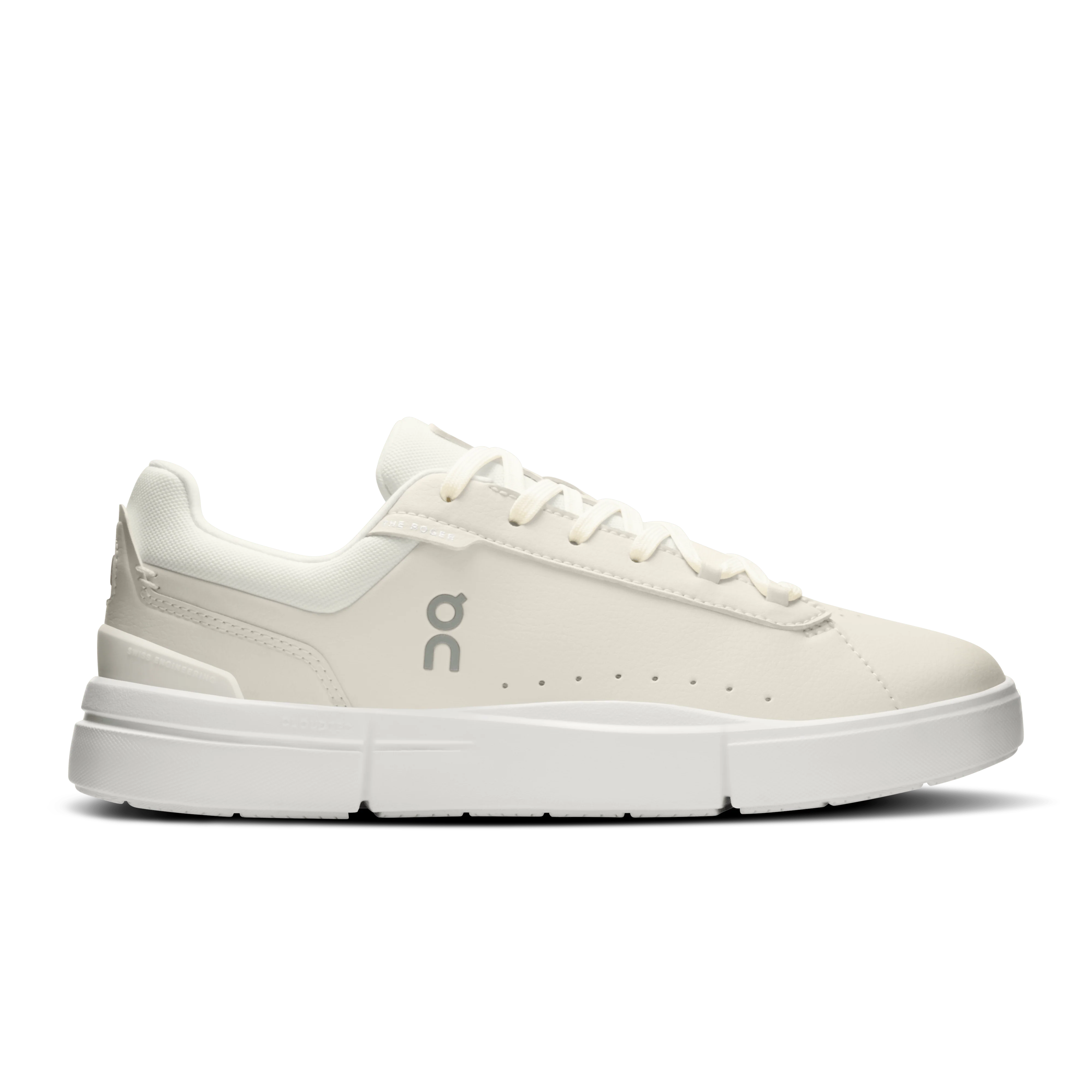 On Cloud Women’s The ROGER Advantage Tennis Shoes - Ivory/ Ivory