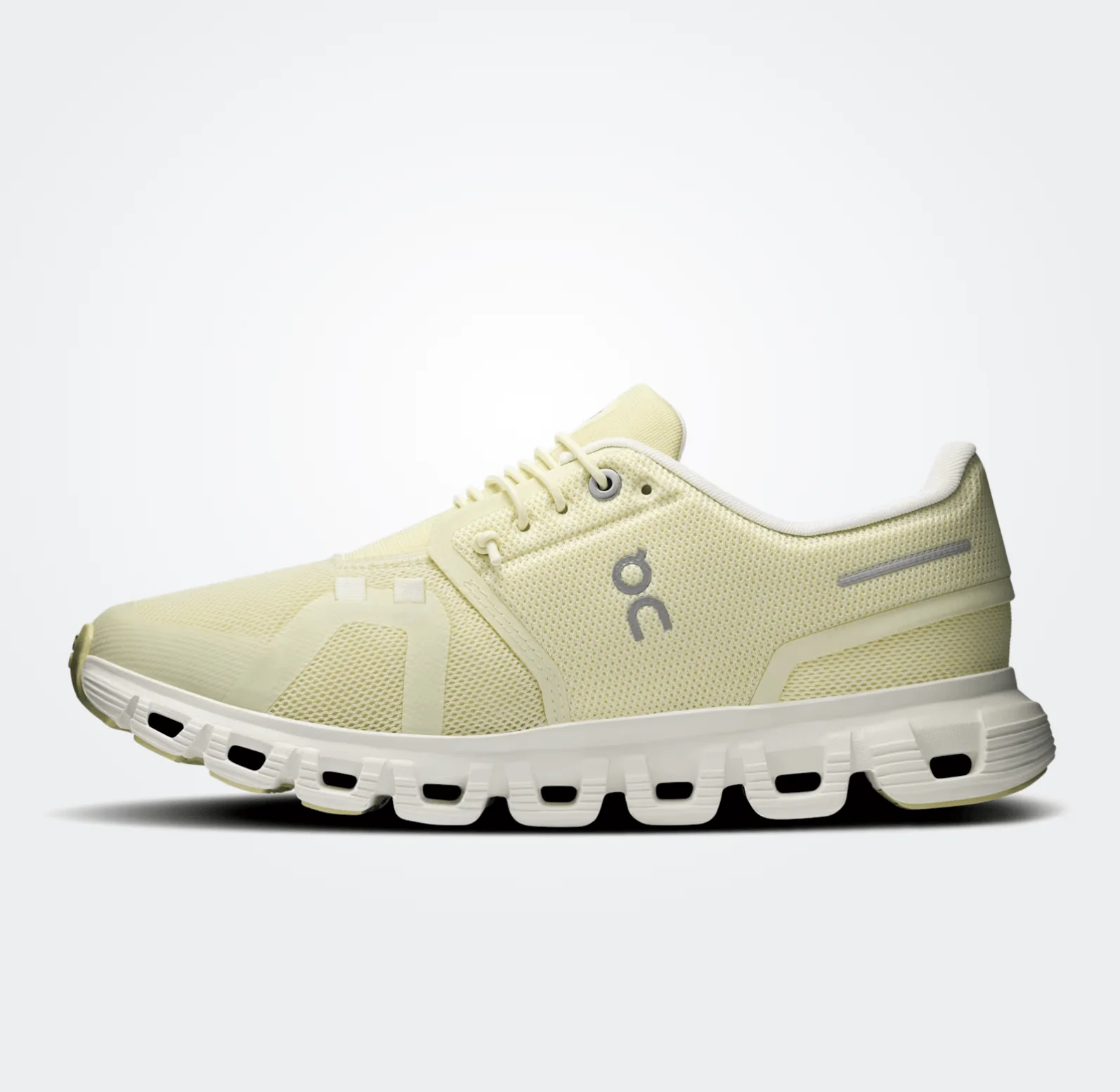 On Cloud Women's Cloud 6 Running Shoes- Seedling/ Ice - Image 3