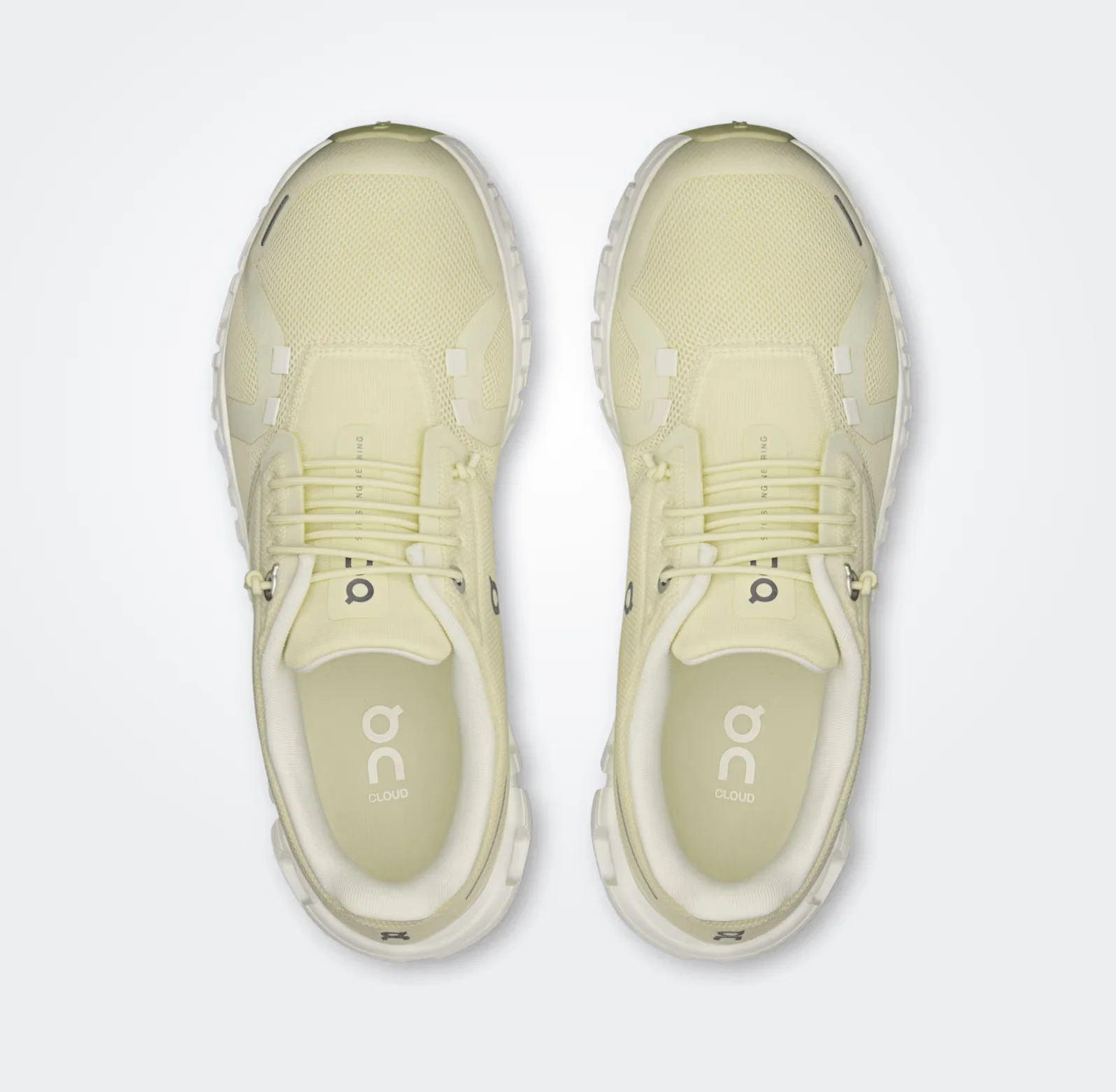 On Cloud Women's Cloud 6 Running Shoes- Seedling/ Ice - Image 4