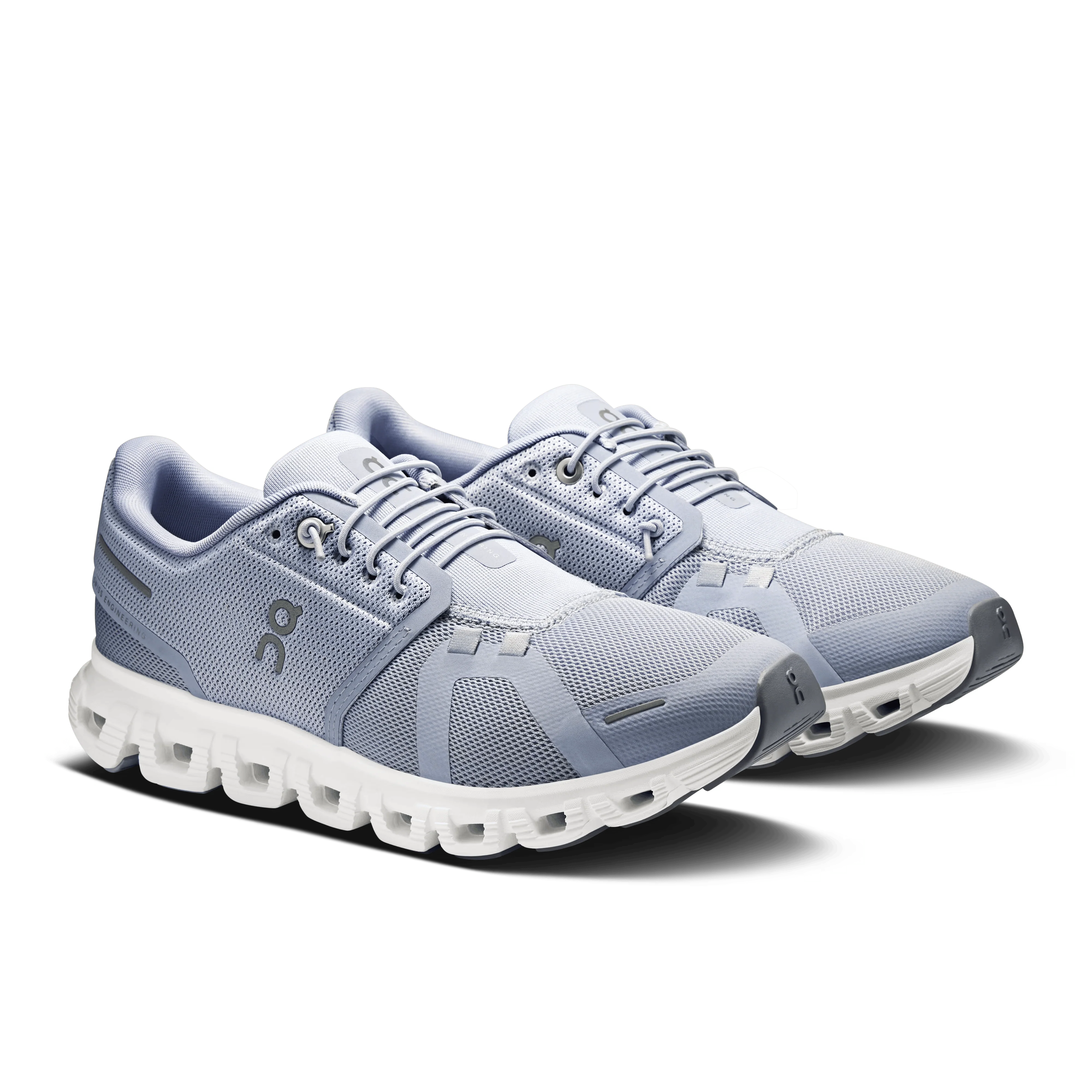 On Cloud Women's Cloud 6 Running Shoes- Nimbus/ White - Image 6