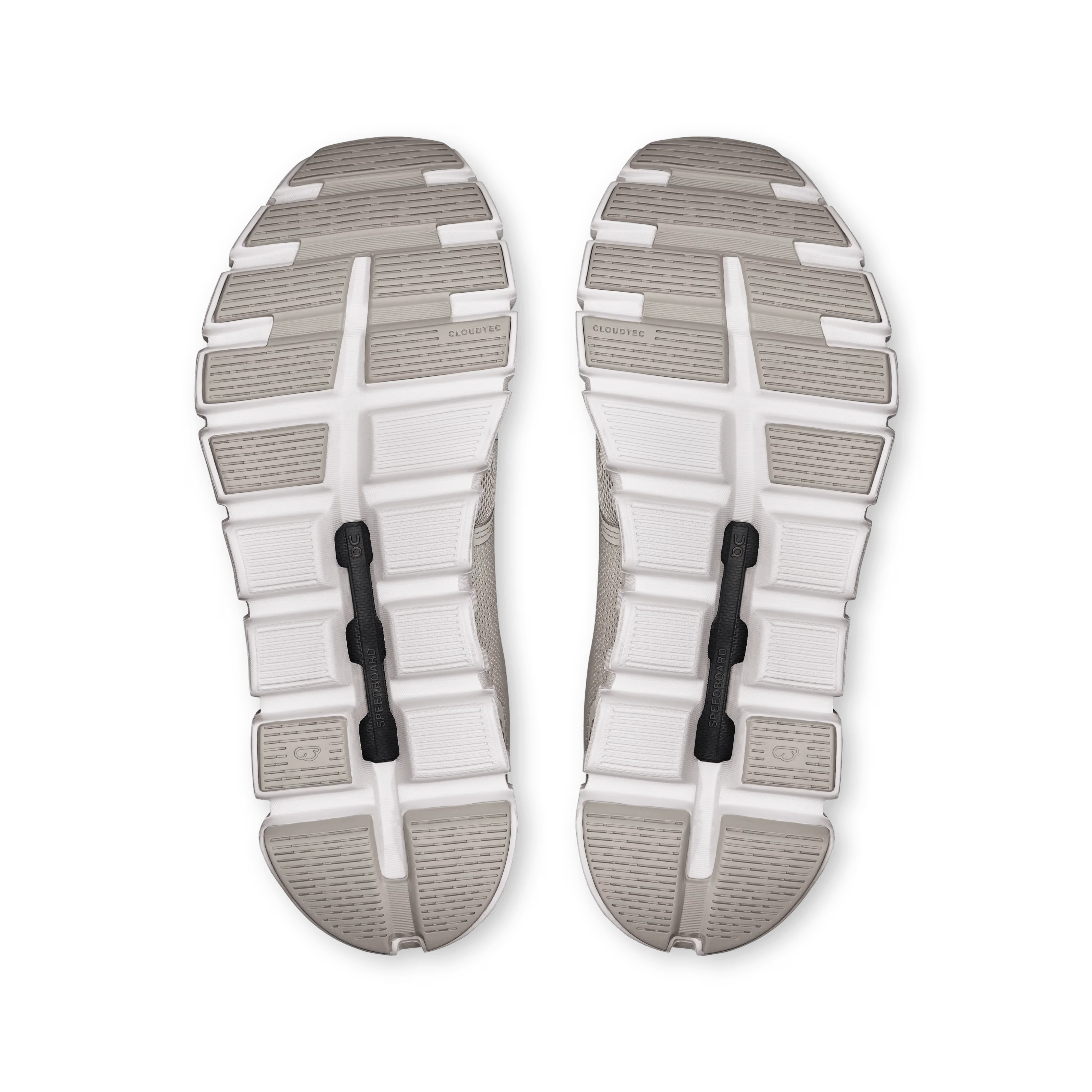 On Cloud Women's Cloud 6 Running Shoes- Pearl/ White - Image 3