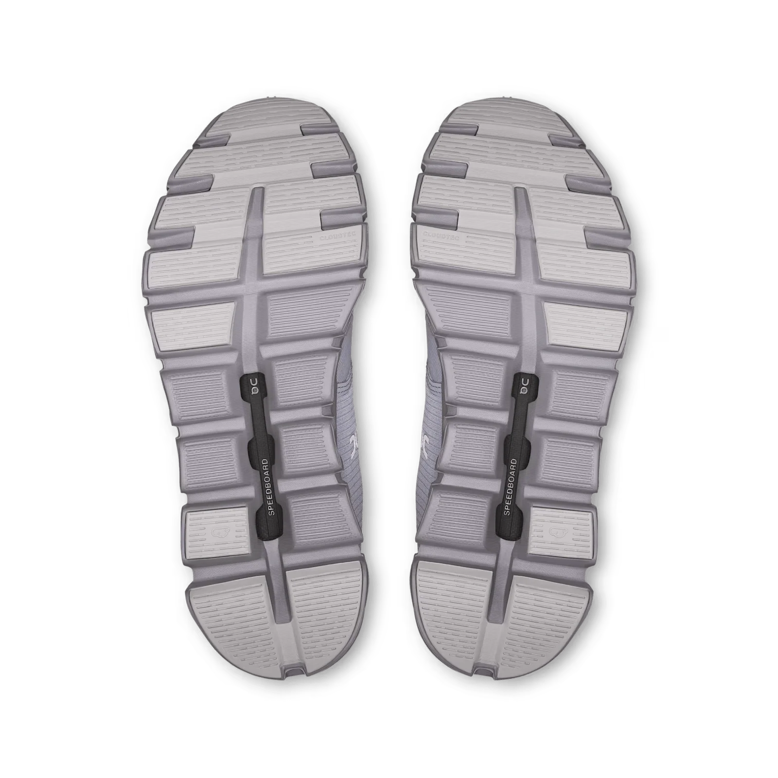 On Cloud Women's Cloud 6 Waterproof Running Shoes- Nimbus/ Lilac - Image 3