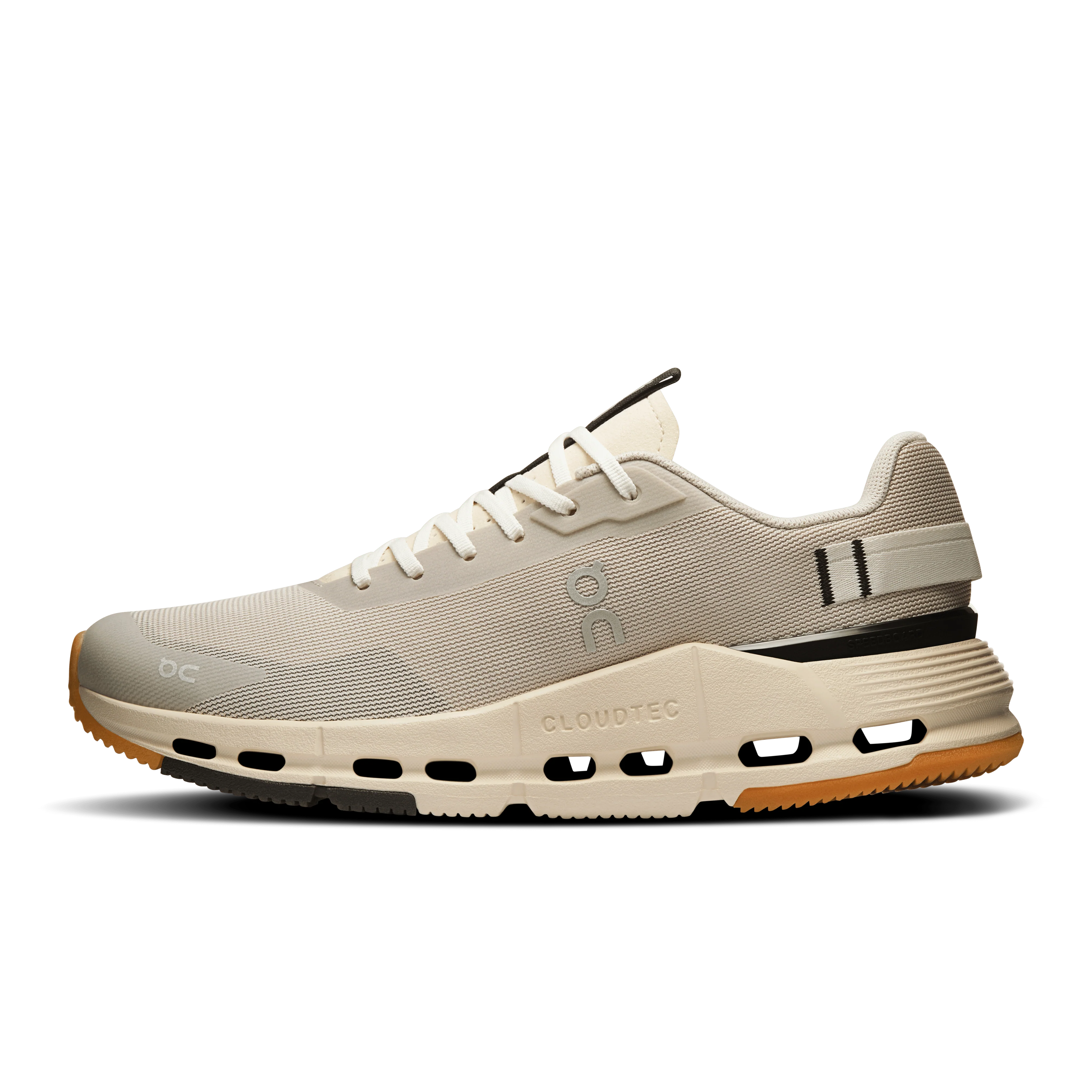 On Cloud Women's Cloudnova Form 2 Running Shoes- Truffle/ Dew - Image 6