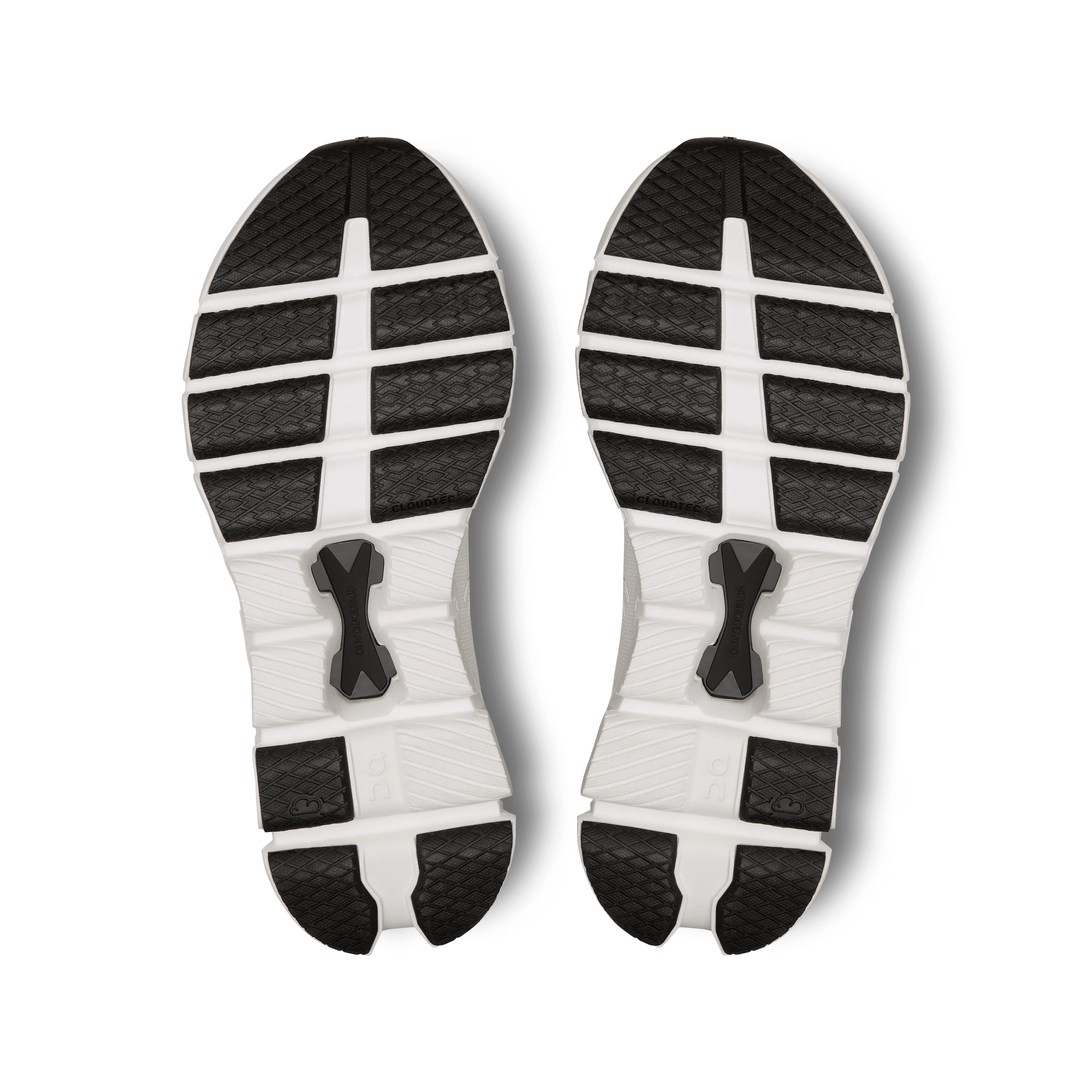 On Cloud Women's Cloud X4 Running Shoes- Ivory/ Black - Image 3