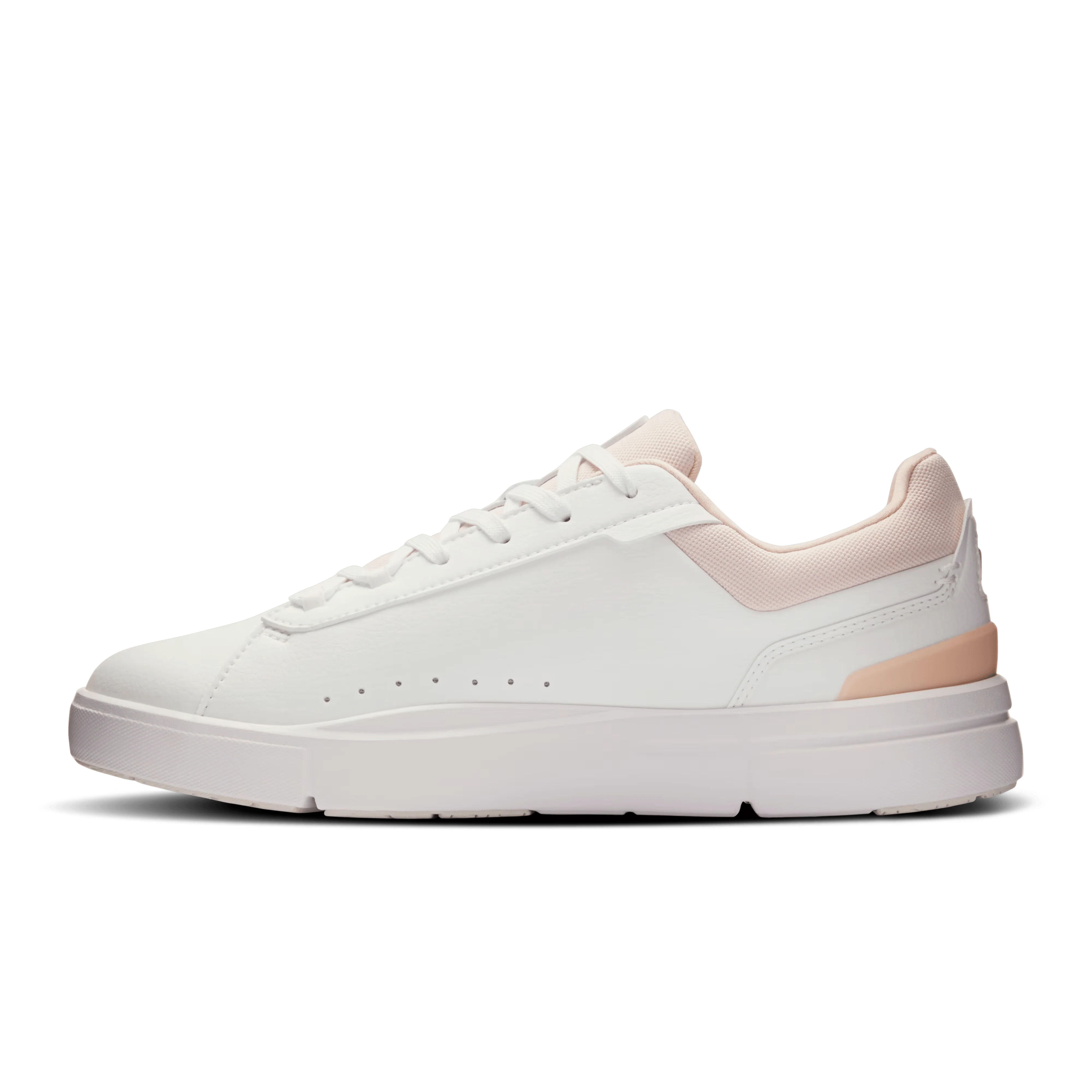 On Cloud Women’s The ROGER Advantage Tennis Shoes- White/Rosehip - Image 4