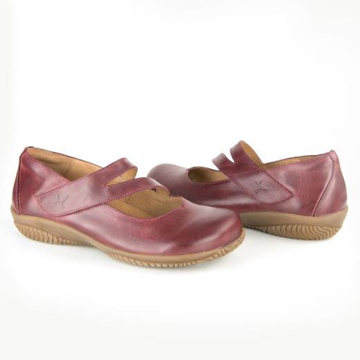 Portofino Women's Mary Janes- Vino - Image 4