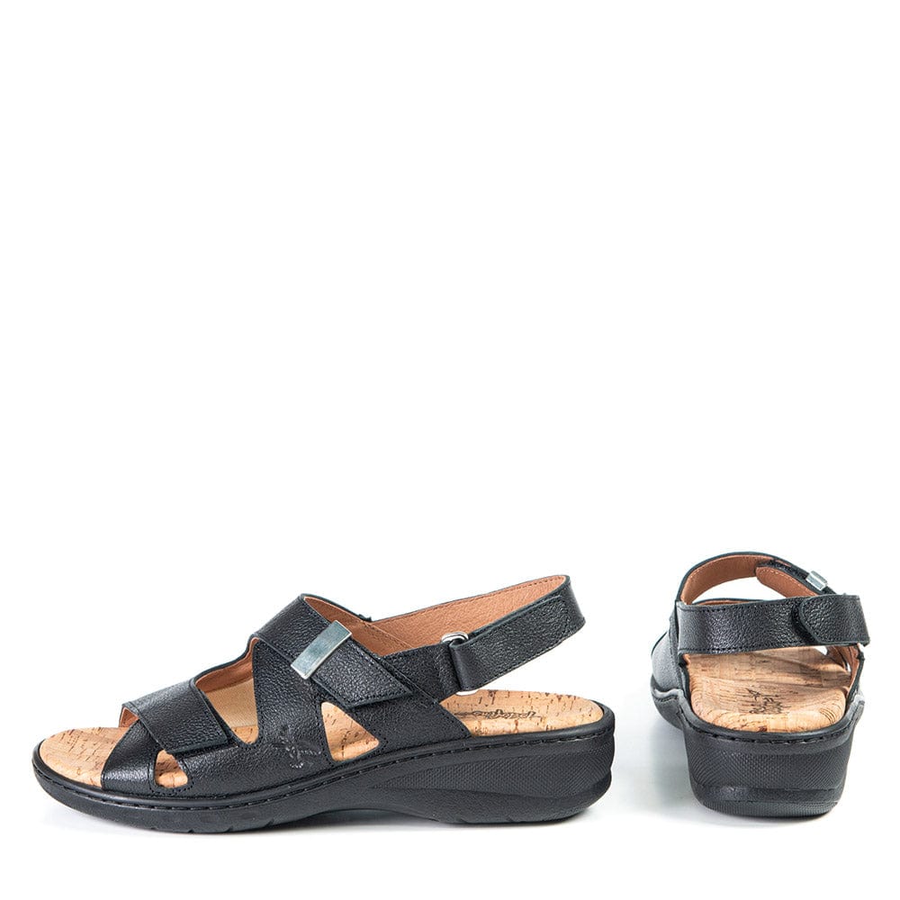 Portofino Women's Adrianna Sandals- Black - Image 2