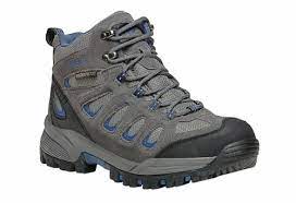 Propet Men's Ridge Walker Hiking Boots- Grey/ Blue - Image 2