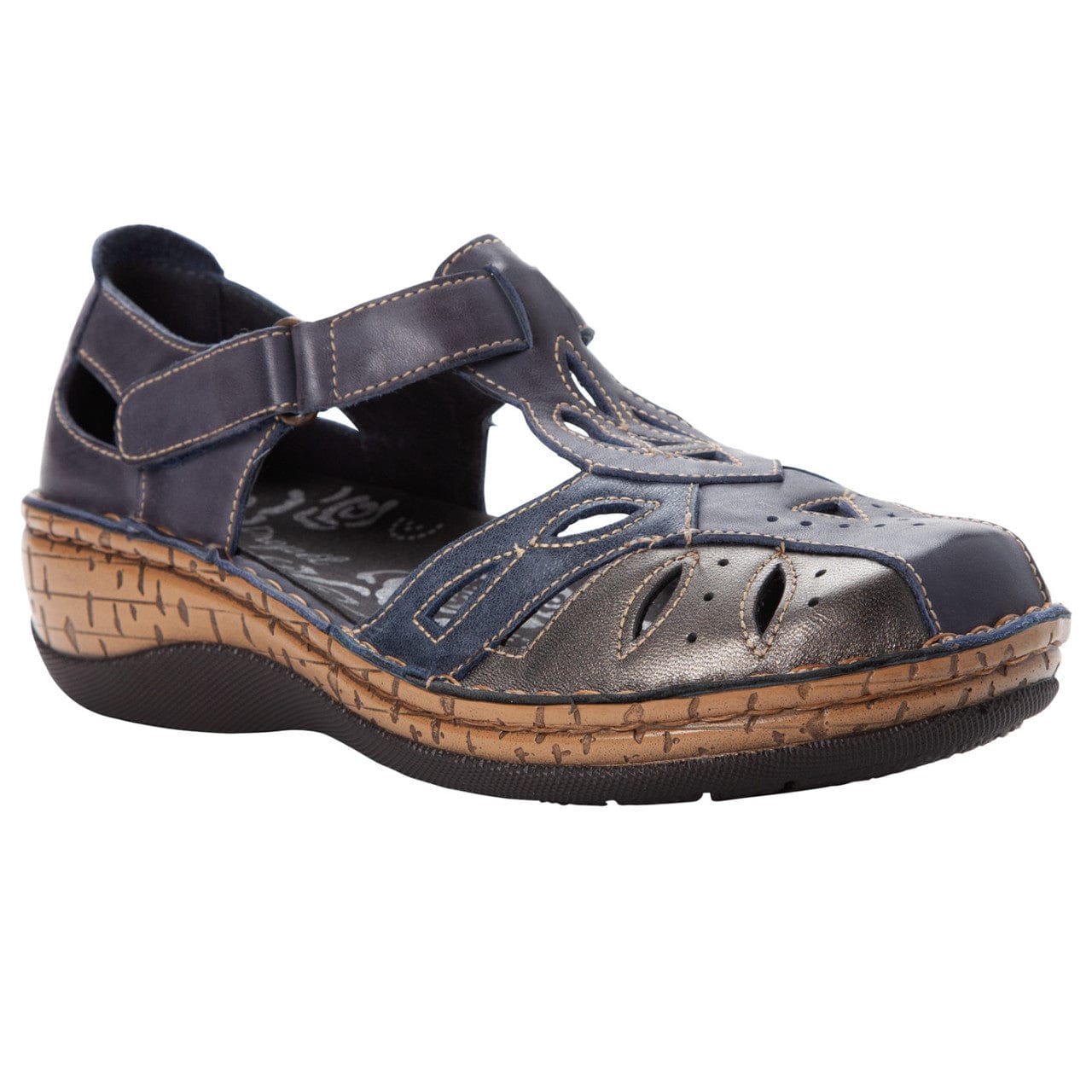 Propet Women's Jenna Fisherman Sandals- Denim - Image 2