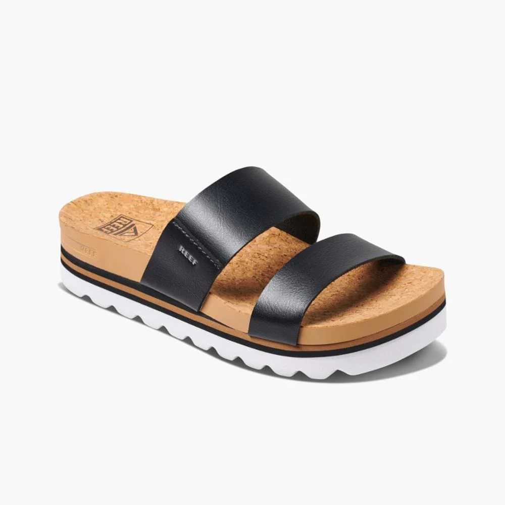 Reef Women's Cushion Bounce Vista Hi Sandals- Black - Image 2