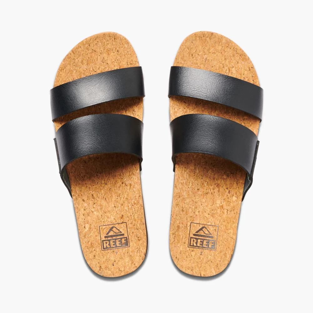 Reef Women's Cushion Bounce Vista Hi Sandals- Black - Image 3