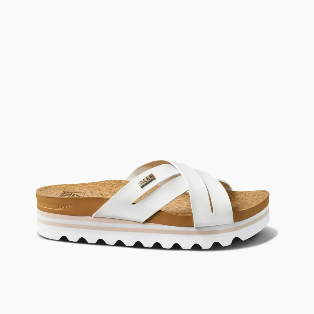 Reef Women's Cushion Bloom Hi Sandals- Cloud