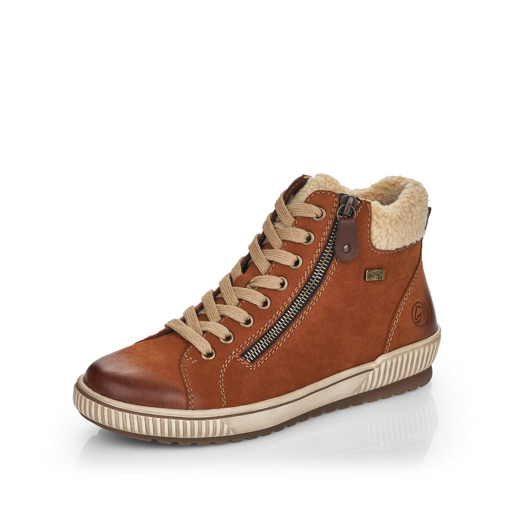 Remonte Women's D0770-22 Casual Ankle Boots- Brown Combi - Image 2