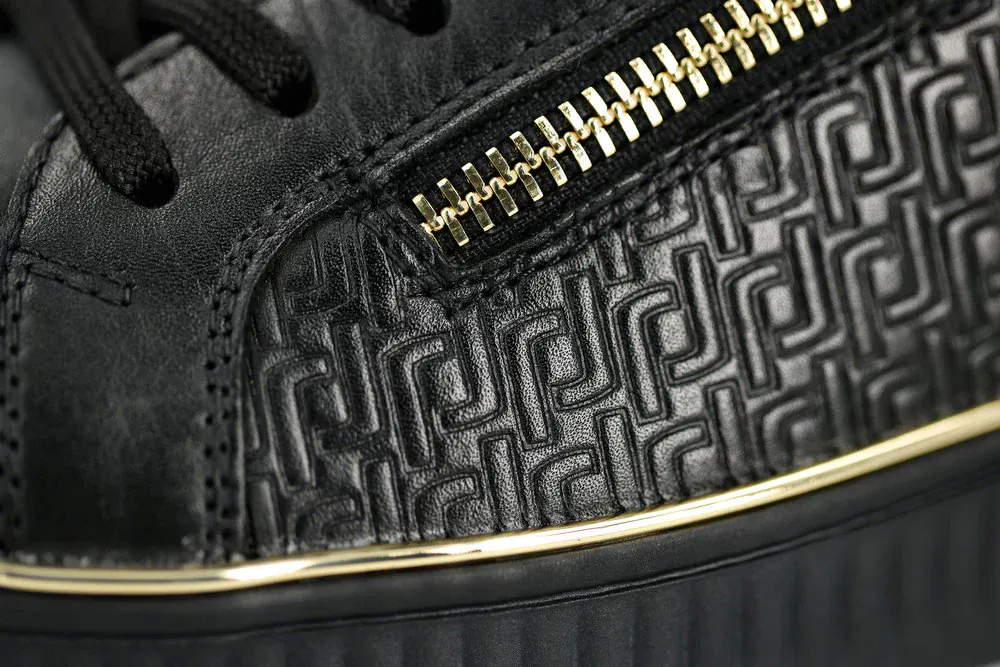 Remonte Women's D2E00-03 Zip & Lace Sneakers- Black - Image 10