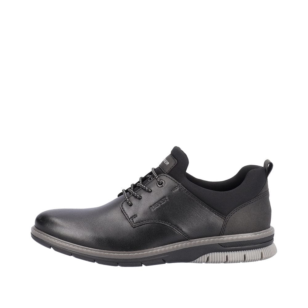 Rieker Men's 14454-01 Dress Sneakers- Black - Image 3