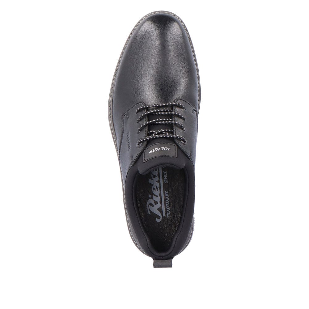 Rieker Men's 14454-01 Dress Sneakers- Black - Image 4