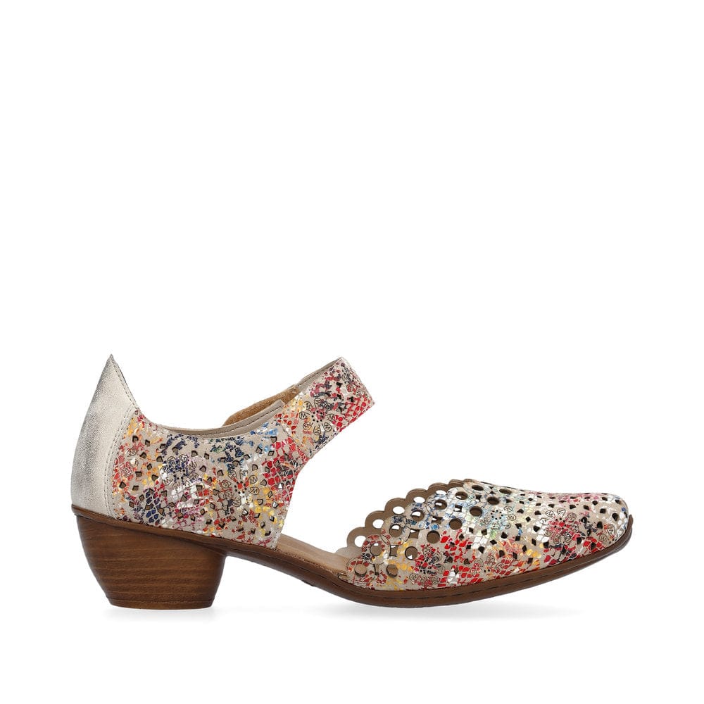 Rieker Women's 43753-91  Mary Jane Heels - Multi
