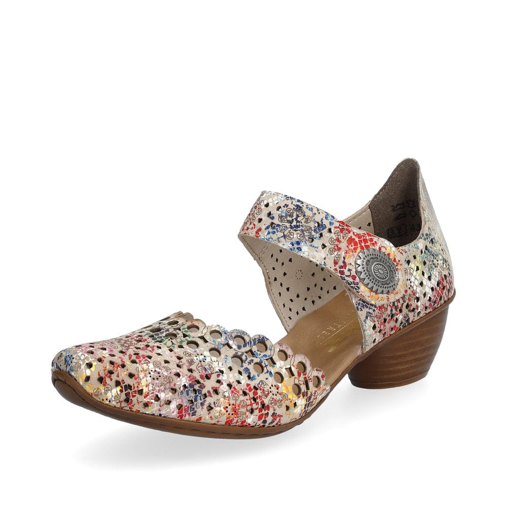 Rieker Women's 43753-91  Mary Jane Heels - Multi - Image 2