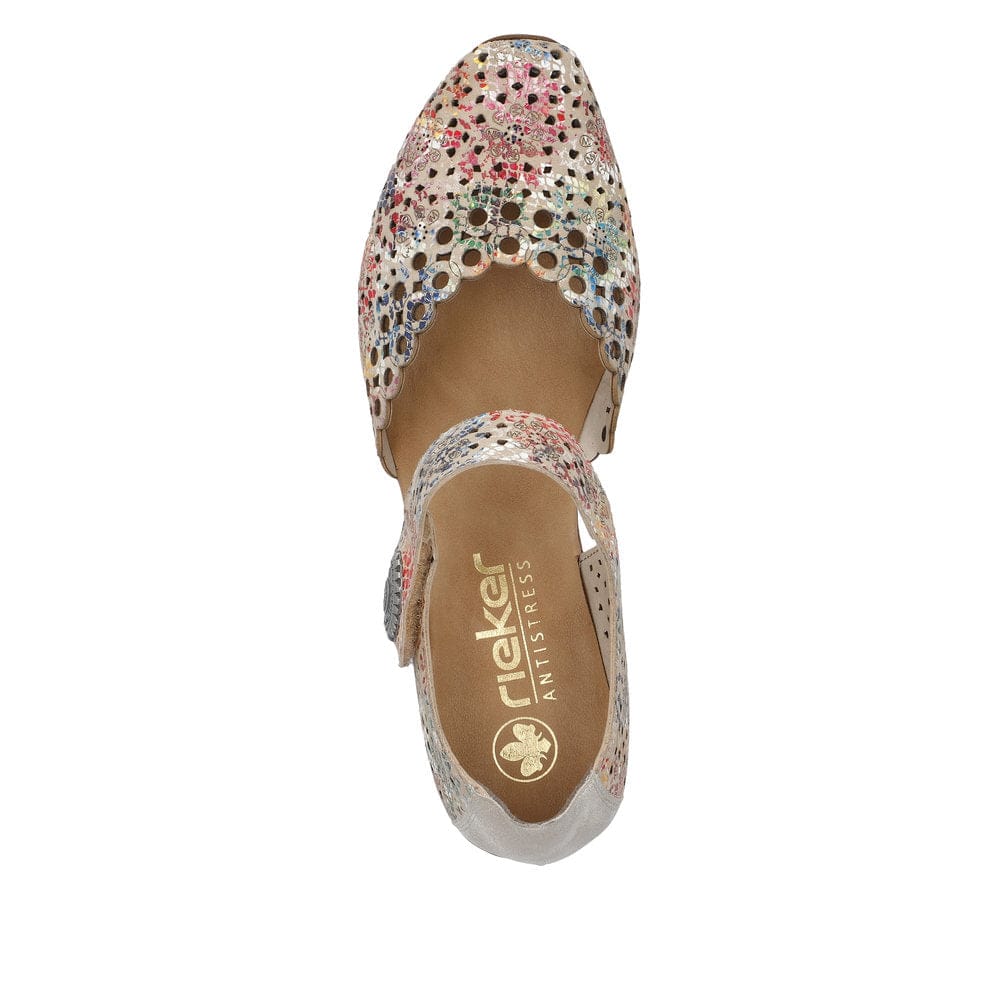Rieker Women's 43753-91  Mary Jane Heels - Multi - Image 4