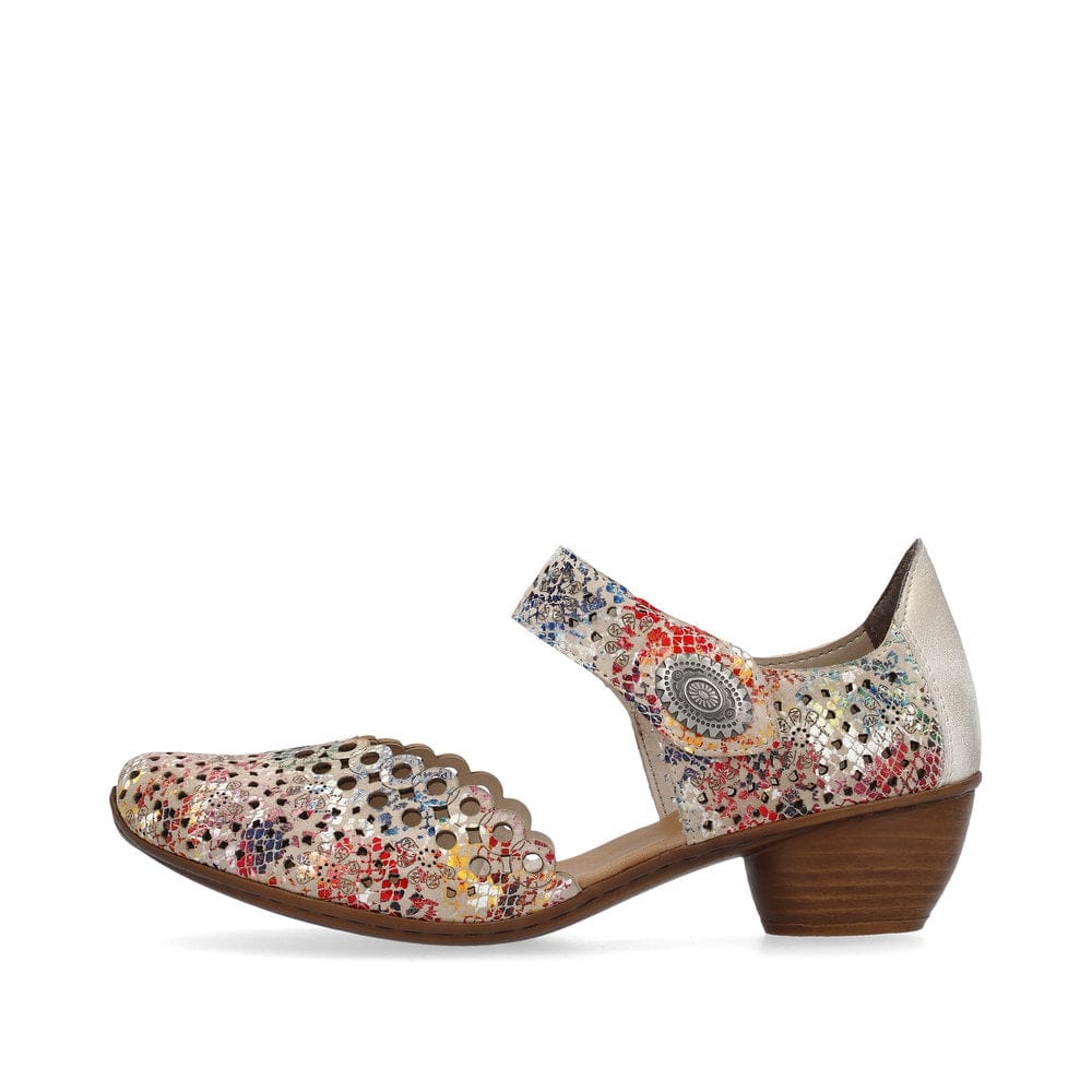 Rieker Women's 43753-91  Mary Jane Heels - Multi - Image 5