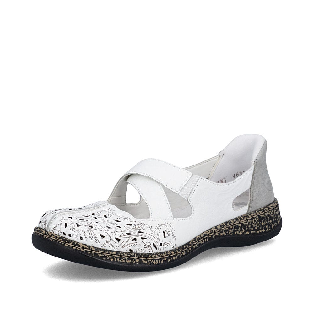 Rieker Women's 46352-80 Weiss Mary Janes- White - Image 2
