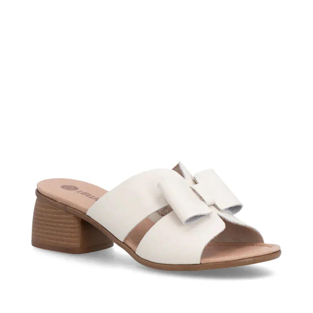 Remonte Women's R8759-60 Heeled Mule Sandals- Beige - Image 2