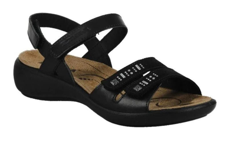 Romika Women's Ibiza 86 Sandals- Black