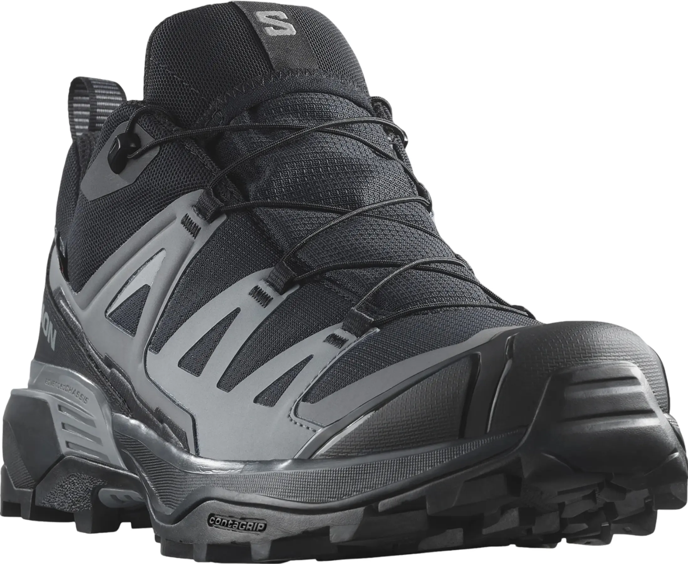 Salomon Men's X Ultra 360 Gore-Tex® Hiking Shoes- Black/ Magnet/ Quiet Shade - Image 2