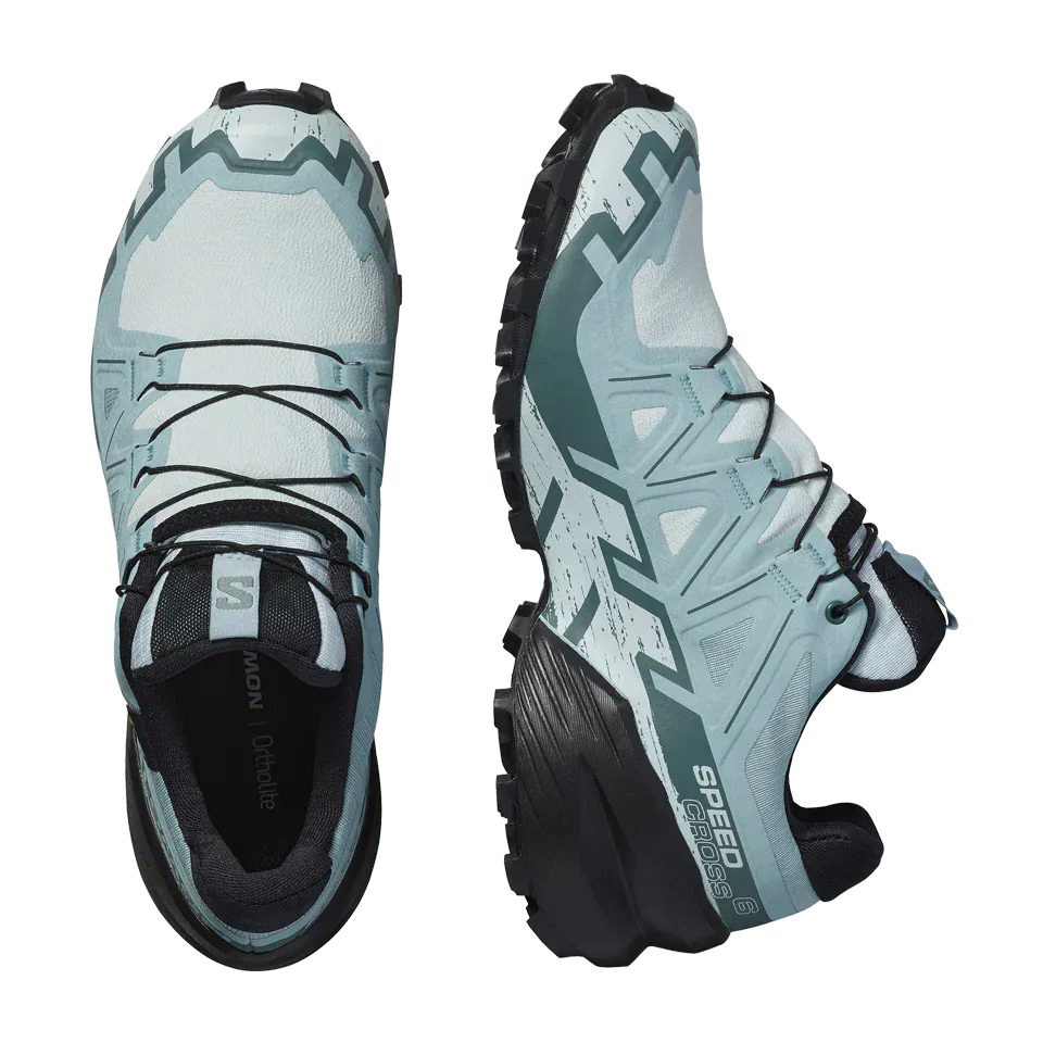 Salomon Women's Speedcross 6 Gore-Tex® Trail Runners- Ballad Blue/ Black/ Tourmaline - Image 3