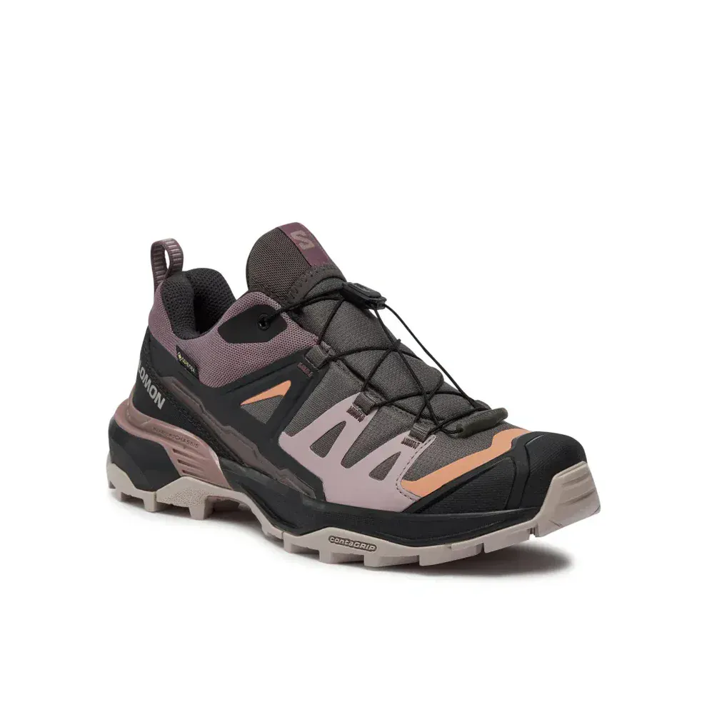 Salomon Women's X Ultra 360 Gore-Tex® Hiking Shoes- Nine Iron/ Excalibur/ Shadow Grey - Image 2