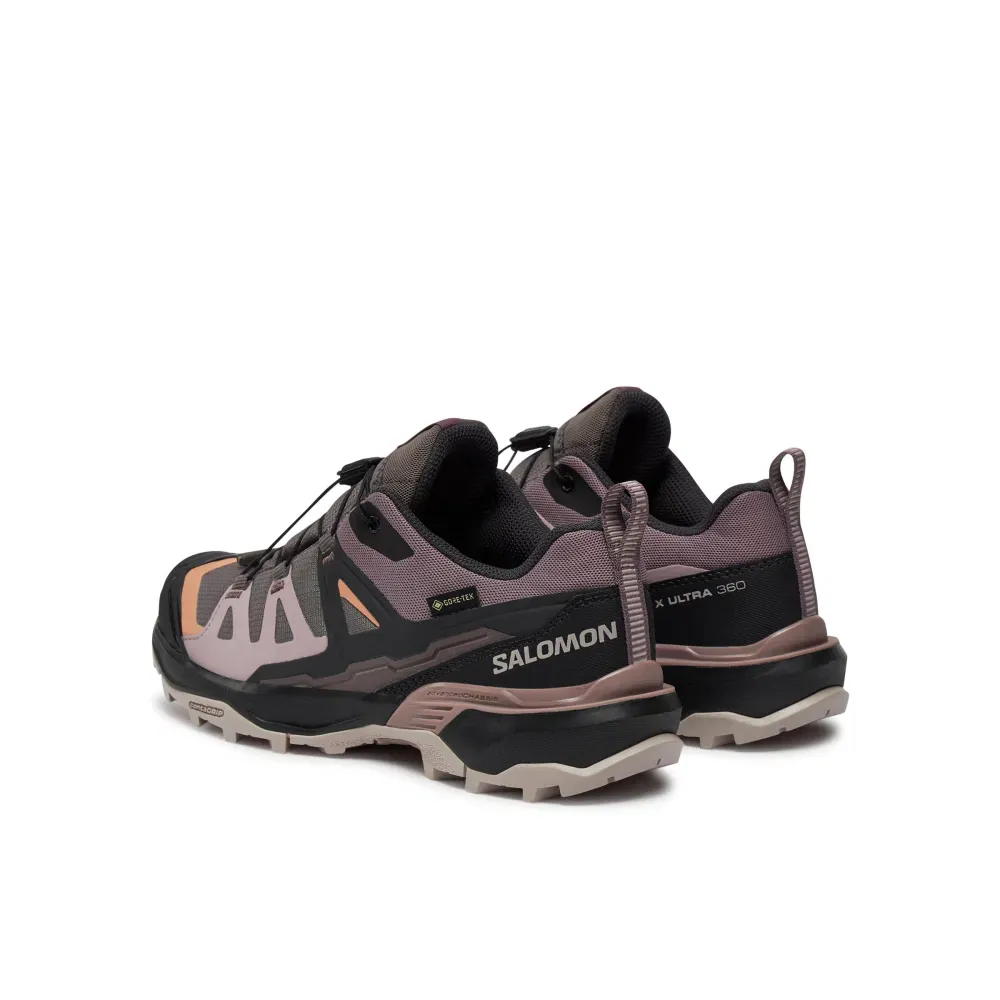 Salomon Women's X Ultra 360 Gore-Tex® Hiking Shoes- Nine Iron/ Excalibur/ Shadow Grey - Image 3