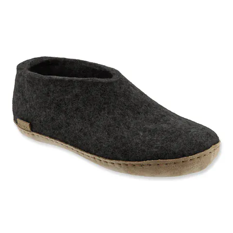 Glerups Shoe Slippers - Charcoal - Image 2