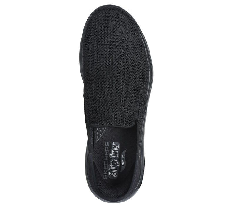Skechers Men's Go Walk 2.0 Slip On Sneakers- Black - Image 2