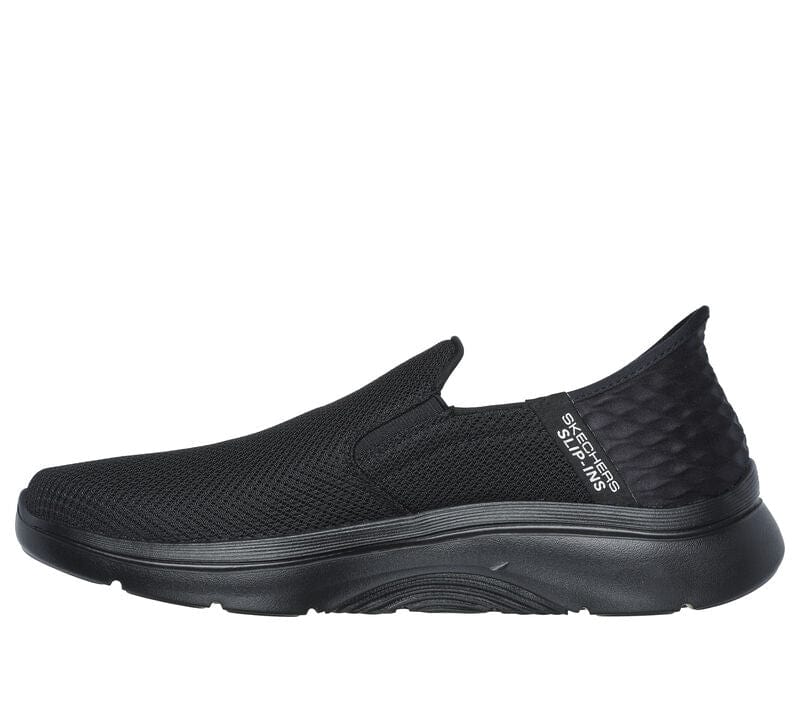 Skechers Men's Go Walk 2.0 Slip On Sneakers- Black - Image 4